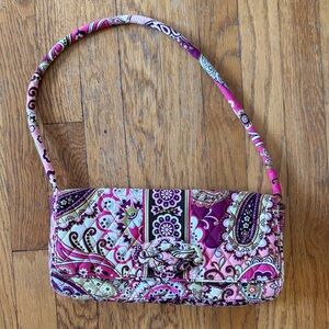 Vera Bradley Vibrant Pink and Purple Bag
